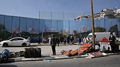 Palestinos en el campo de refugiados de Shuafat en Jerusalén, el lunes 27 de enero de 2025