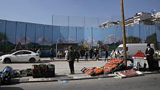 Palestinos en el campo de refugiados de Shuafat en Jerusalén, el lunes 27 de enero de 2025