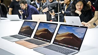 Archivo: Las acciones de Apple suben pese al descenso de ventas en China.