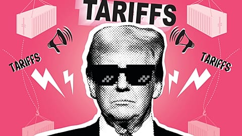 Trump munka közben