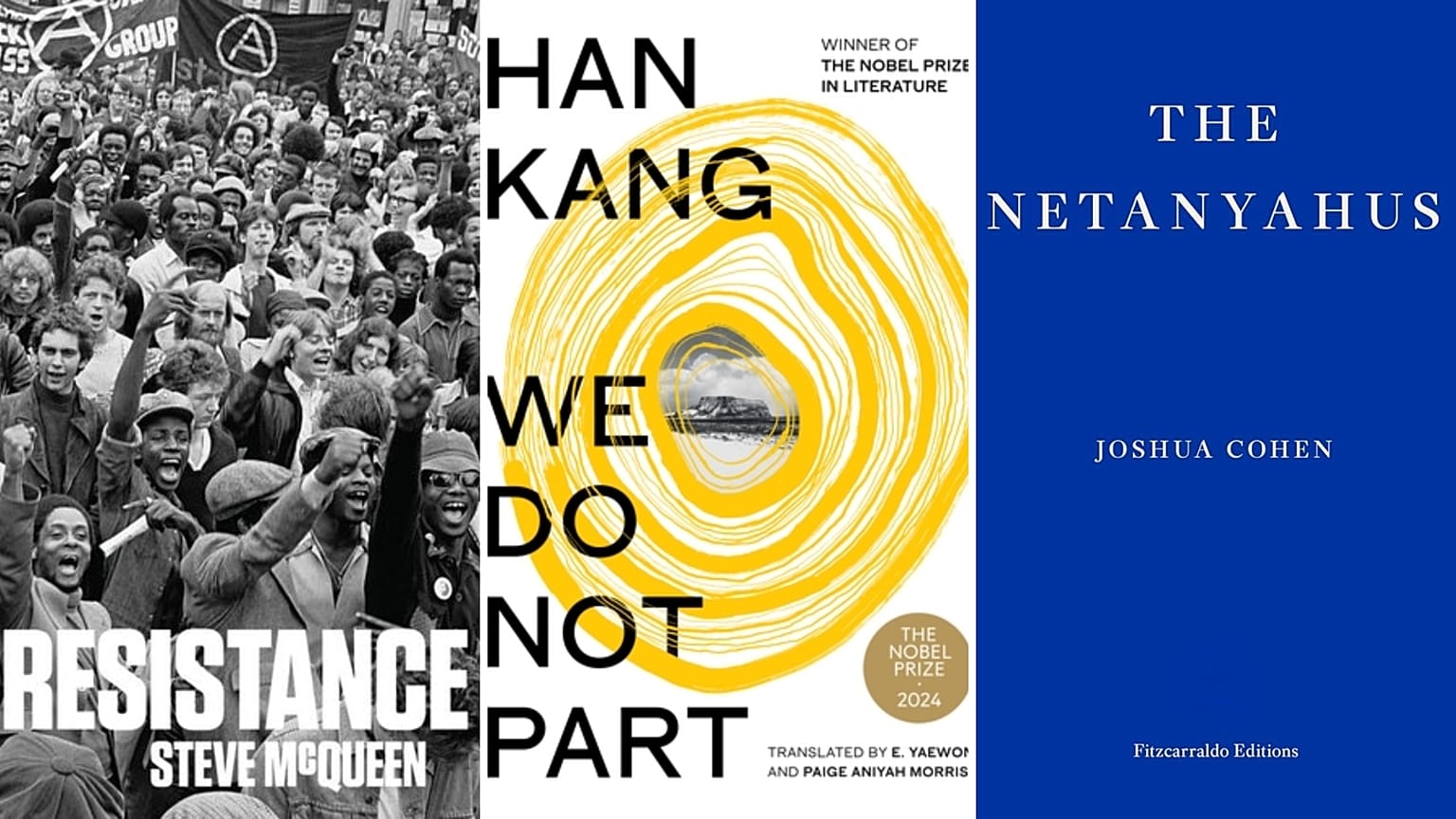 Three of the February book club picks
