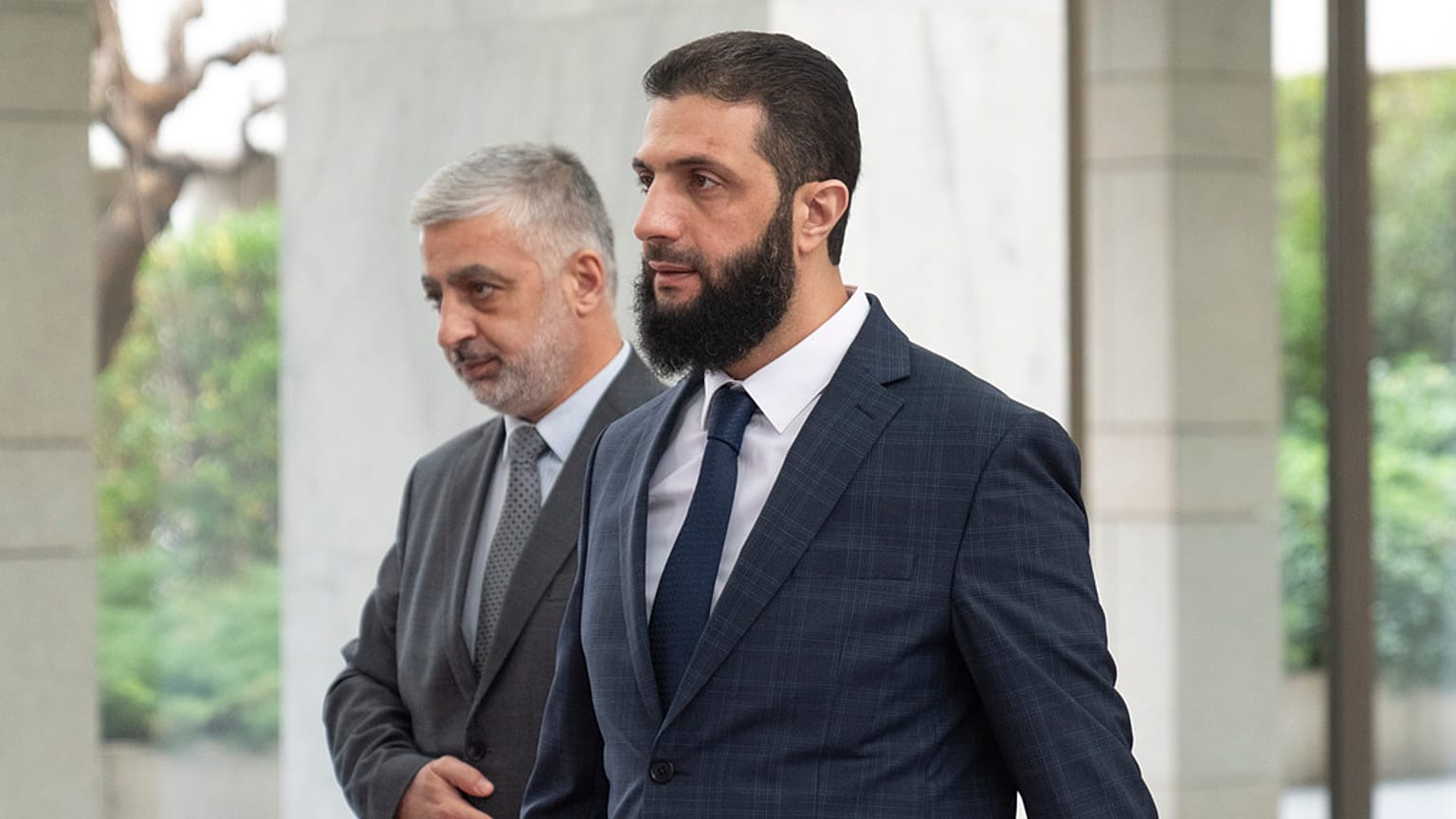 Heyet Tahrir Şam lideri Ahmet Hüseyin eş-Şara - yaygın bilinen savaşçı adı ile Muhammed Colani, 28 Aralık 2024 