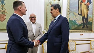 دیدار مادورو و گرنل در کاراکاس