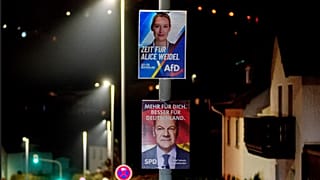 Választási plakátok Németországban