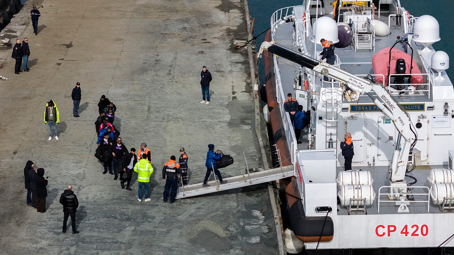  Il s'agit de la troisième tentative infructueuse du gouvernement d'extrême droite de Giorgia Meloni de traiter les migrants dans ce pays non membre de l'UE.