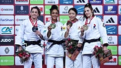 Paris Grand Slam - Medaillengewinner in der Klasse bis 57 kg