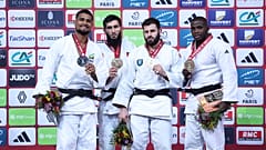 Sieger und Medaillengewinner in der Kategorie -100kg