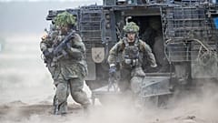 Bundeswehr-katonák litvániai NATO-gyakorlaton