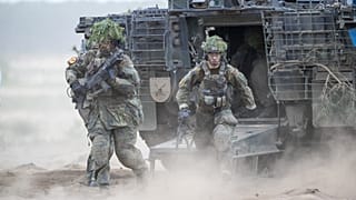 Bundeswehr-katonák litvániai NATO-gyakorlaton