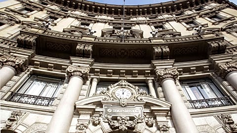 File photo of the Unicredit bank headquarters, in Milan, Italy, Thursday, Jan. 5, 2012.