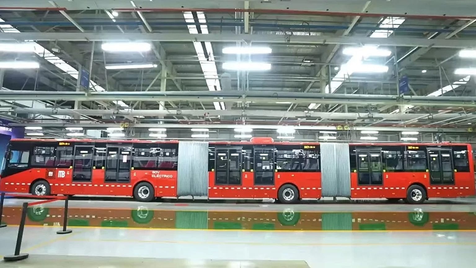 Otobüs Meksika'da kullanıma sunulacak