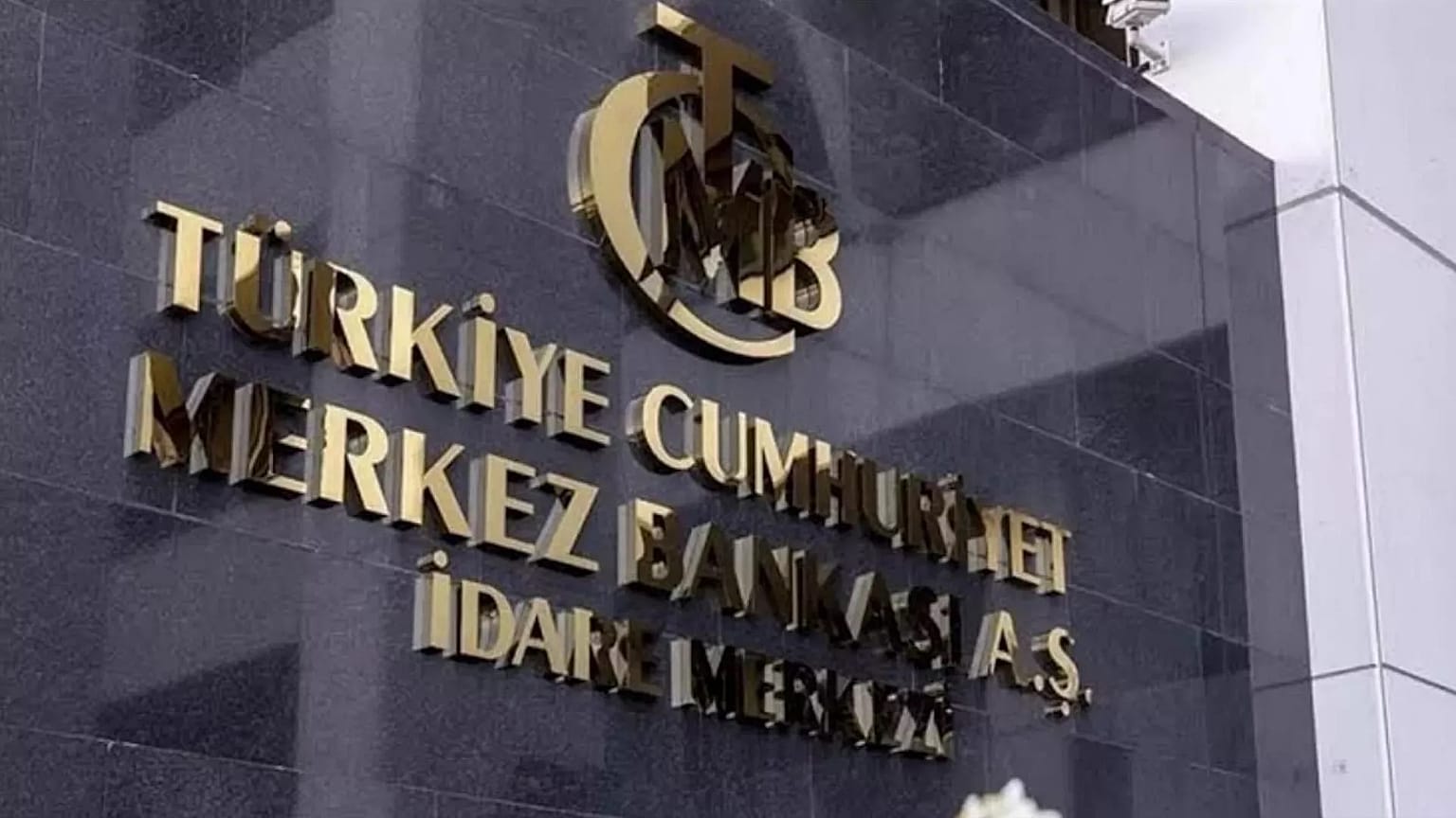 Bu fotoğrafta Merkez Bankası'nın logosu görülüyor.