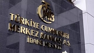 Bu fotoğrafta Merkez Bankası'nın logosu görülüyor.