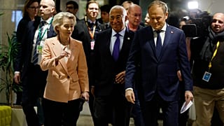 Ούρσουλα Φον ντερ Λάιεν, Αντόνιο Κόστα και Ντόναλντ Τουσκ