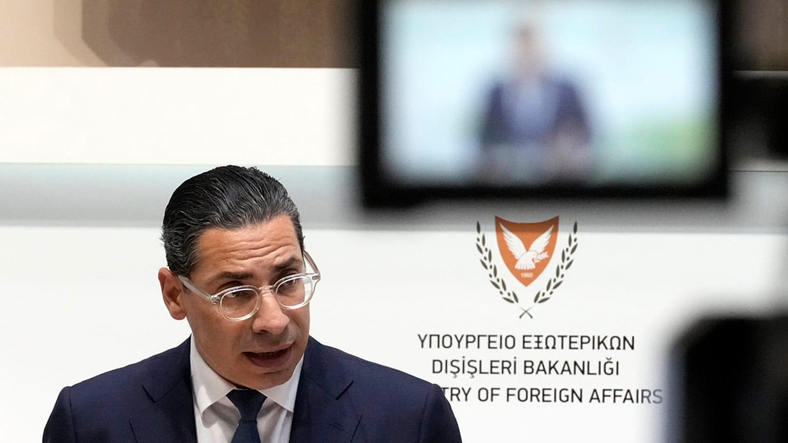 Ο υπουργός Εξωτερικών της Κύπρου Κωνσταντίνος Κόμπος