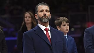 Donald Trump Jr. at the indoor presidential parade at Capital One Arena, 20 January 2025, Washington