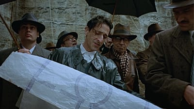 Adrien Brody a Brutalista című film főszerepében