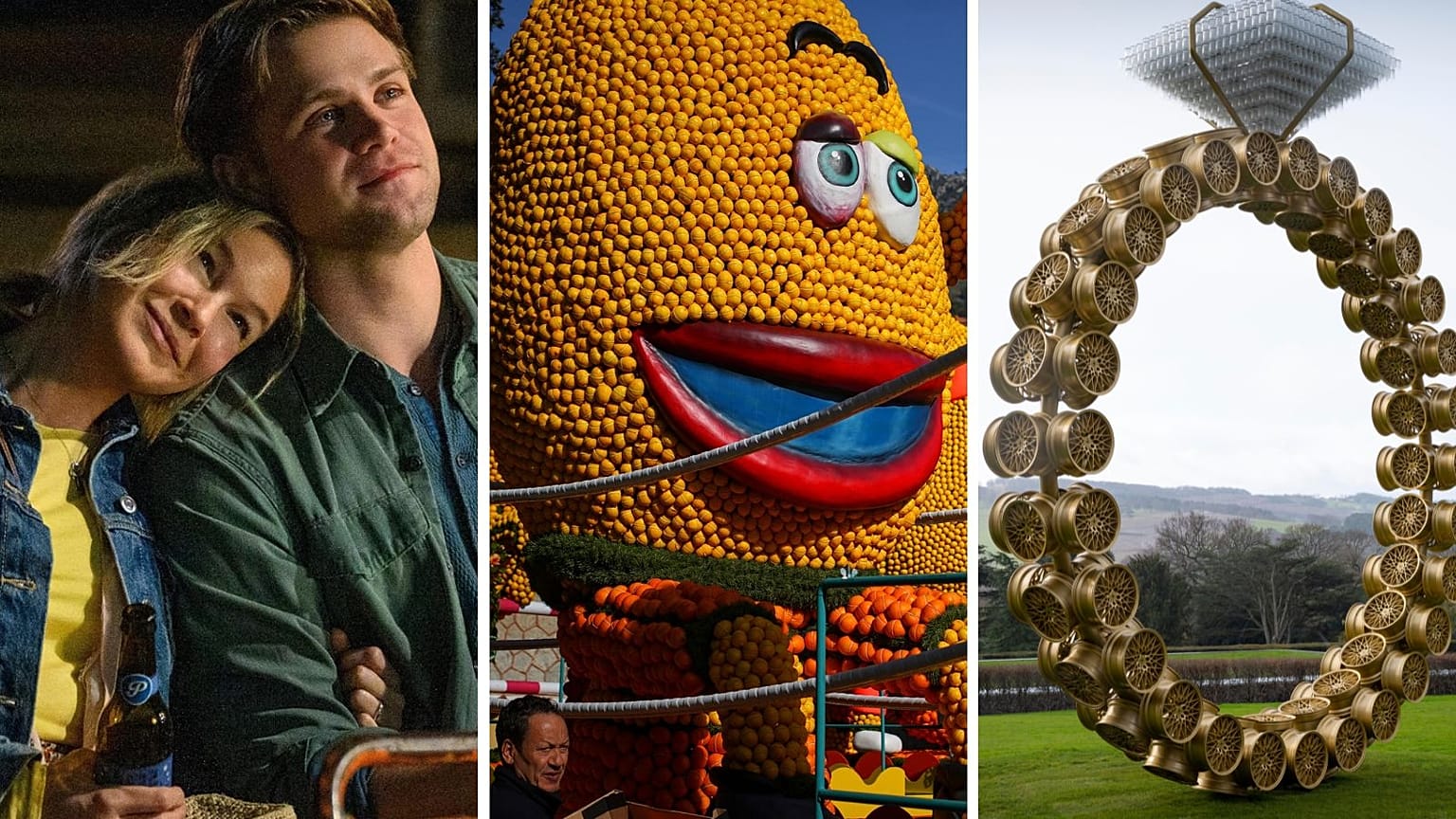 'Bridget Jones: Mad About the `Boy'; Lemon Festival in Menton; 'Solitário1' by Joana Vasconcelos