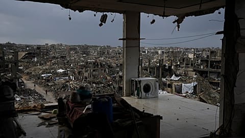 Trümmerfeld Gazastreifen