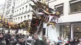 Desfile por Año Nuevo Chino de la serpiente
