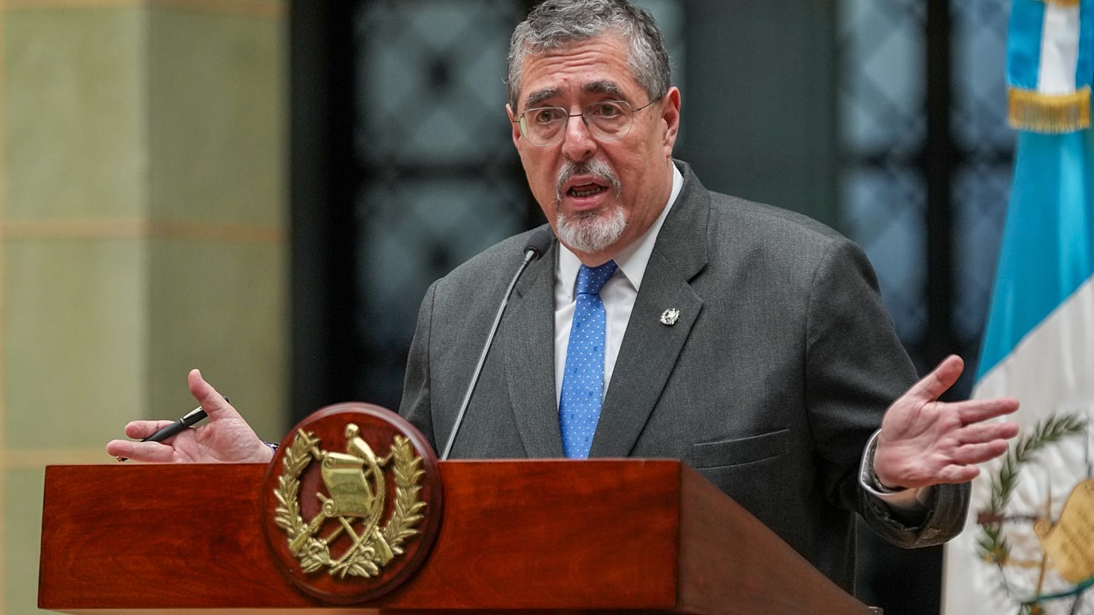 bernardo Arévalo, presidente de Guatemala.