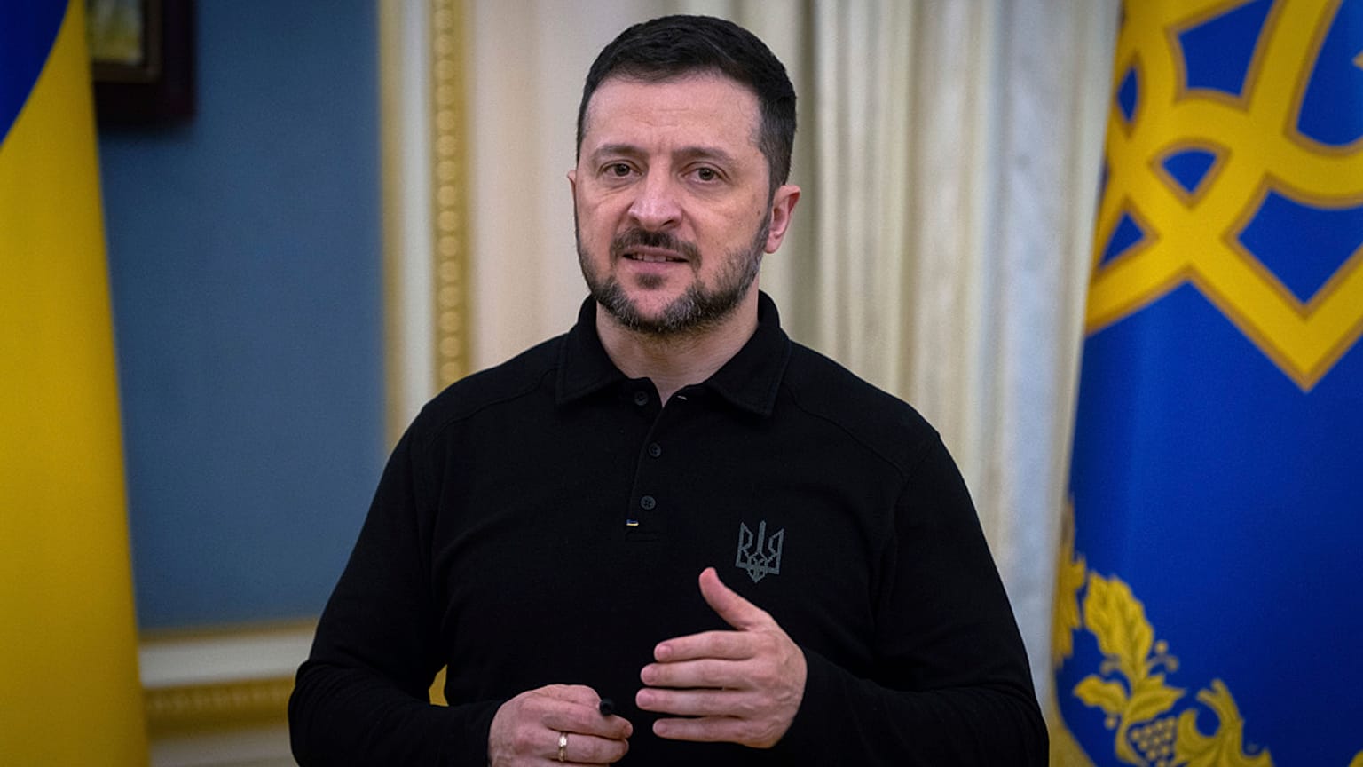 Der ukrainische Präsident Wolodymyr Selenskyj