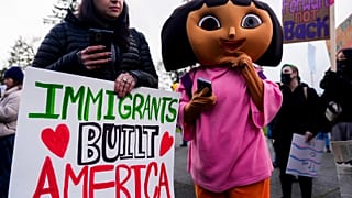Tüntető az USA-ban