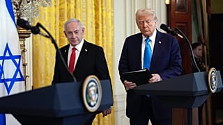ABD Başkanı Donald Trump ve İsrail Başbakanı Binyamin Netanyahu, 4 Şubat 2025 Salı günü Washington'daki Beyaz Saray'da görüntüleniyor.