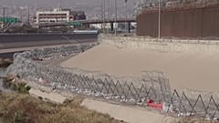 Frontera de Estados Unidos con México. 