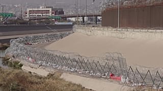 Frontera de Estados Unidos con México. 