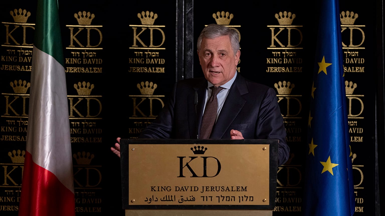 İtalya Dışişleri Bakanı Antonio Tajani, Kudüs'te, 20 Ocak 2025