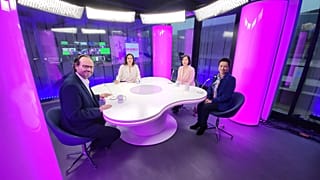 Maïa de La Baume avec Geneviève Pons, Mihaela Naum et Jean Marc Germain