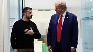 دونالد ترامپ و ولودیمیر زلنسکی
