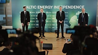 I ministri dell'Energia di Lituania, Lettonia ed Estonia