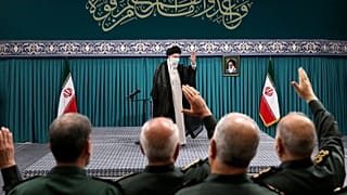 دیدار فرمانده‌هان سپاه با علی خامنه‌ای