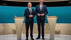 Scholz und Merz 