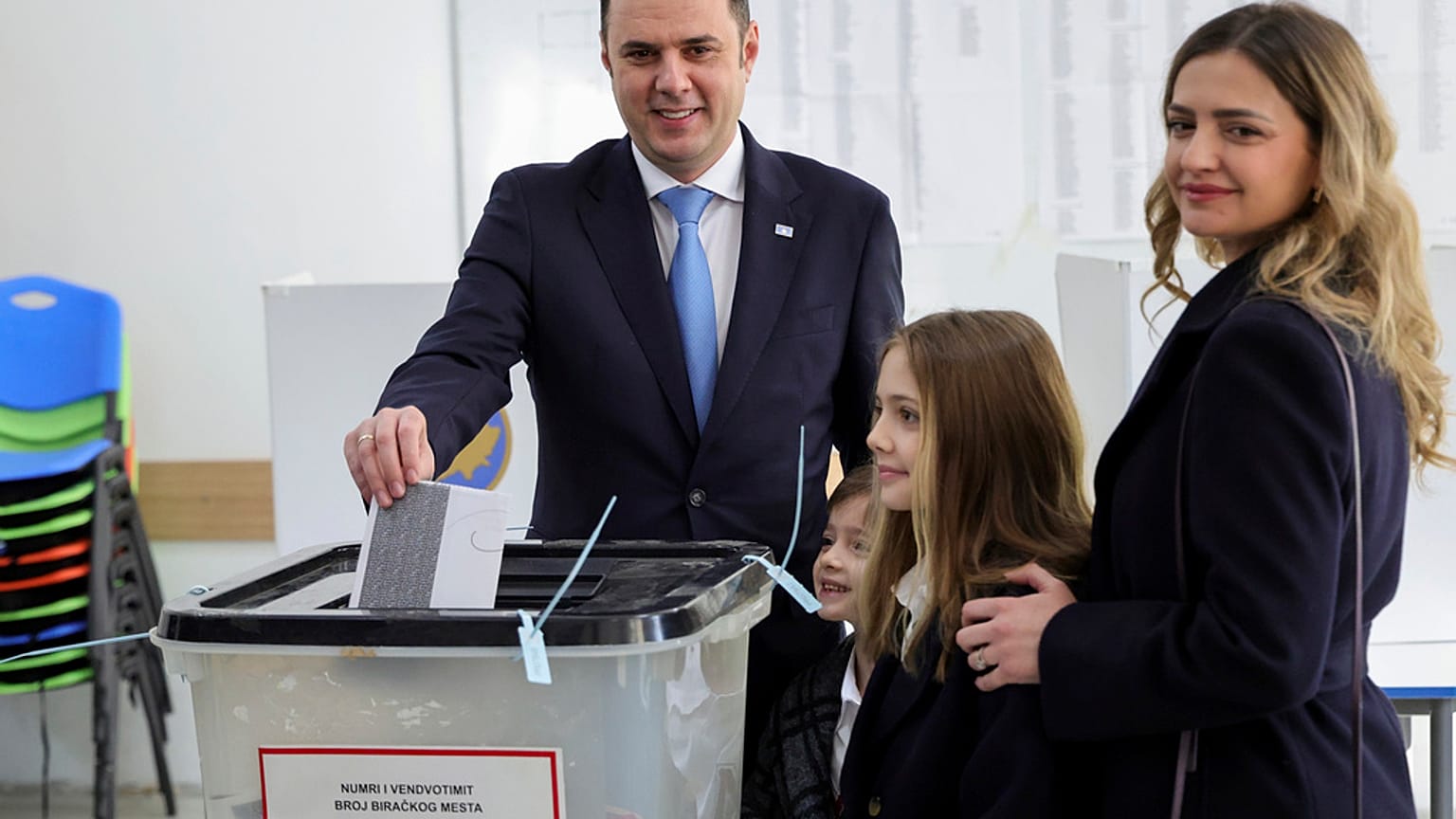 A kormánypárt ismételt sikerét mutatják az exit pollok Koszovóban
