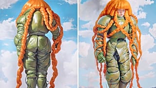 Holly Herndon y Mat Dryhurst, 'Embedding Study 1 & 2' (de la serie xhairymutantx), acuñada el 5 de febrero de 2025.