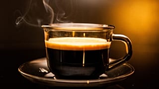 Black coffee.