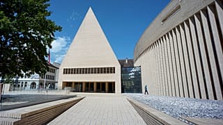 ARCHIVO: Vista exterior del Landtag (Parlamento del Estado) de Liechtenstein en Vaduz, Suiza, en agosto de 2023.