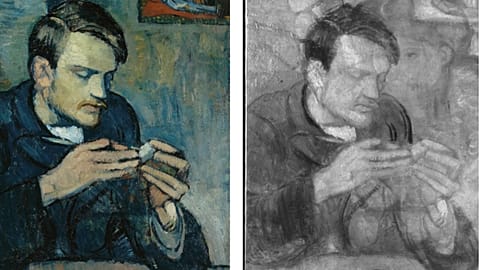 Pablo Picasso, Portrait of Mateu Fernández de Soto, 1901.
