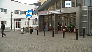 Lugar del tiroteo de la semana pasada en Bruselas