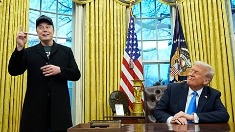 Musk Trumppal az Ovális Irodában