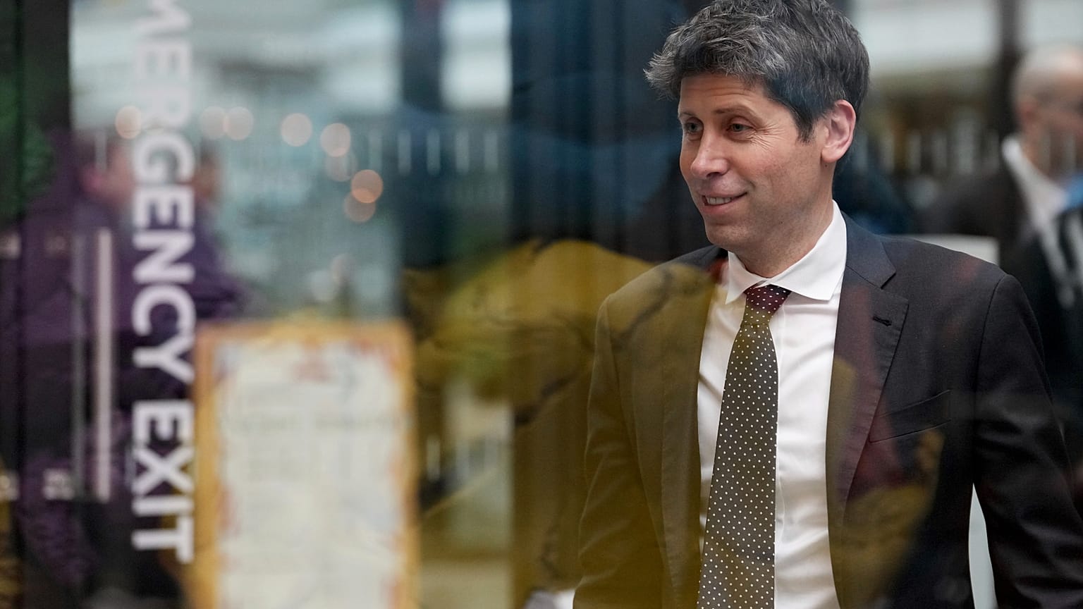 Sam Altman, CEO of OpenAI, at Station F, during an event on the sidelines of the Artificial Intelligence Action Summit in Paris, Tuesday, Feb. 11, 2025.