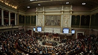Paris'teki Ulusal Meclis. 14 Ocak 2025.