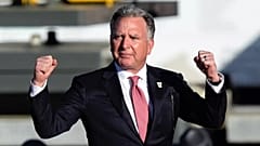 Steve Witkoff kommt zu einer Wahlkampfveranstaltung für Donald Trump bei der Butler Farm Show, 5. Oktober 2024