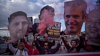 Manifestazioni a favore della liberazione degli ostaggi in Israele