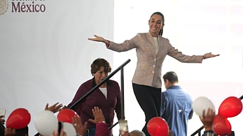Mexican President Claudia Sheinbaum 