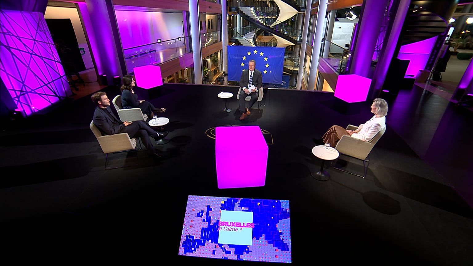 Stefan Grobe im Europäischen Parlament in Straßburg
