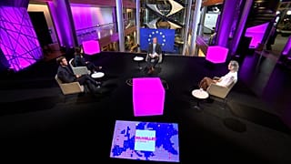 Stefan Grobe im Europäischen Parlament in Straßburg